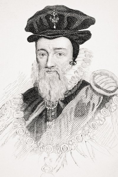 William Cecil, illustratie uit 